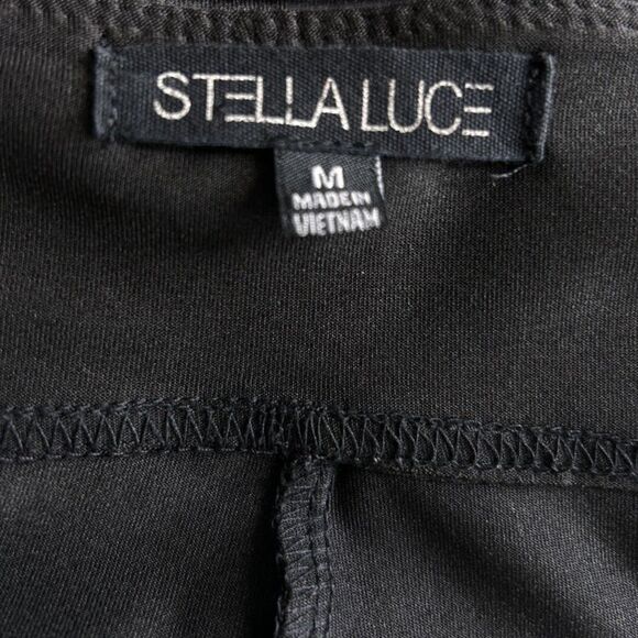 Stella Luce Women's Witchy Whimsygoth Black Camo Halloween Leggings - Picture 6 of 8